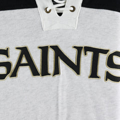 '47 Gridiron Lace-Up Pullover Hoodie - New Orleans Saints Hoodies