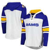 '47 Gridiron Lace-Up Pullover Hoodie - Los Angeles Rams Hoodies