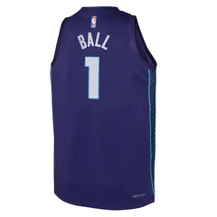 LaMelo Ball Charlotte Hornets Jordan Brand Youth Swingman Jersey