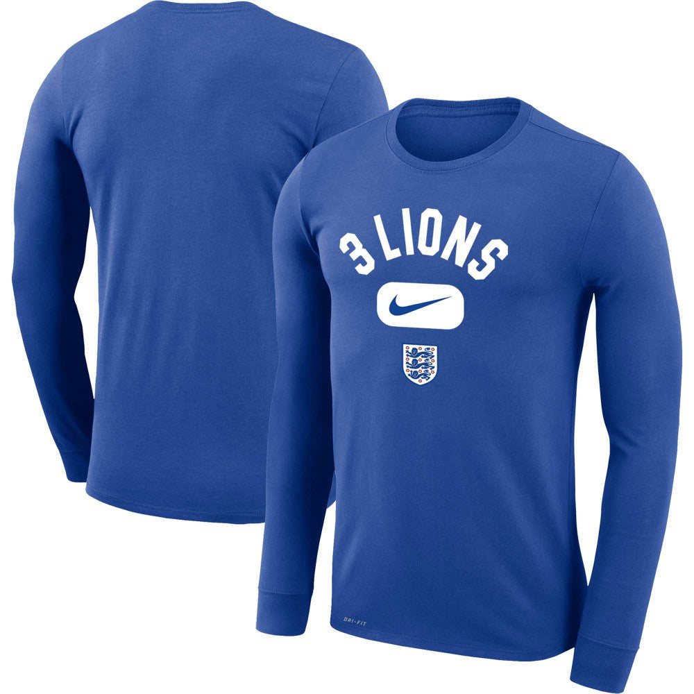 England National Team Lockup Legend Performance Long Sleeve T-Shirt