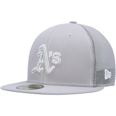 Gray Athletics New Era 2023 On-Field Batting Practice 59FIFTY Fitted Hat