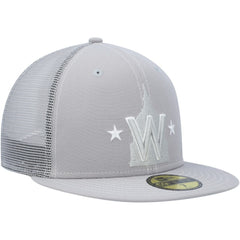 Gray Washington Nationals New Era 2023 On-Field Batting Practice 59FIFTY Fitted Hat