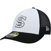 White/Black Chicago White Sox New Era 2023 On-Field Batting Practice Low Profile 59FIFTY Fitted Hat