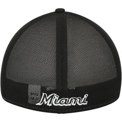 Black/White Miami Marlins New Era 2023 On-Field Batting Practice 39THIRTY Flex Hat