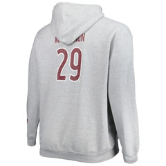 NHL Nathan MacKinnon Colorado Avalanche Big & Tall Player Pullover Hoodie
