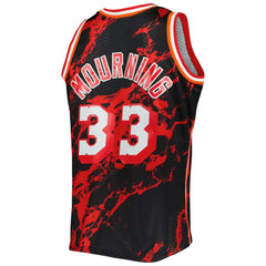 Mitchell & Ness Alonzo Mourning Miami Heat 1996/97 Hardwood Classics Marble Swingman Jersey