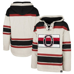 NHL Ottawa Senators '47 Rockaway Lace-Up Pullover Hoodie