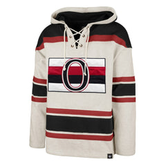 NHL Ottawa Senators '47 Rockaway Lace-Up Pullover Hoodie
