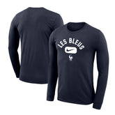 France National Team Lockup Legend Performance Long Sleeve T-Shirt