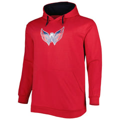 NHL Washington Capitals Big & Tall Fleece Pullover Hoodie