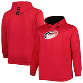 NHL Carolina Hurricanes Big & Tall Fleece Pullover Hoodie