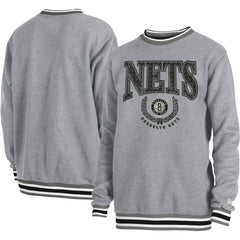 New Era Brooklyn Nets Unisex Vintage Throwback Crew Sweatshirt