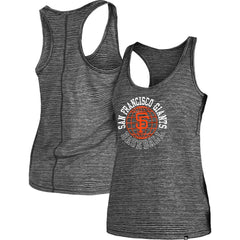 Black San Francisco Giants New Era Women's Active Racerback Tank Top