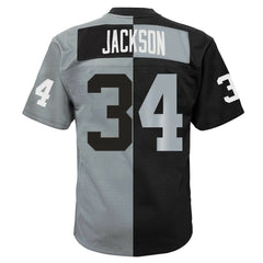 Bo Jackson Big & Tall Split Legacy Retired Player Replica Jersey - Las Vegas Raiders Jerseys