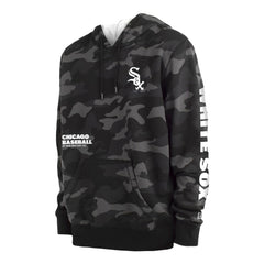 Black Chicago White Sox New Era Camo Pullover Hoodie