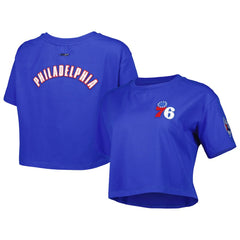 Philadelphia 76ers Pro Standard Women's Classics Boxy T-Shirt