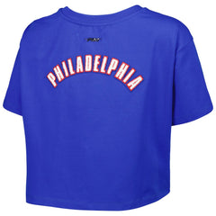 Philadelphia 76ers Pro Standard Women's Classics Boxy T-Shirt