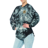 NHL Boston Bruins Fanatics Women's Crystal-Dye Long Sleeve T-Shirt