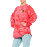 NHL Chicago Blackhawks Fanatics Women's Crystal-Dye Long Sleeve T-Shirt