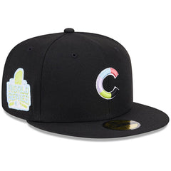 Black Chicago Cubs New Era Multi-Color Pack 59FIFTY Fitted Hat