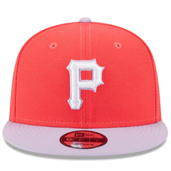 Red/Purple Pittsburgh Pirates New Era Spring Basic Two-Tone 9FIFTY Snapback Hat