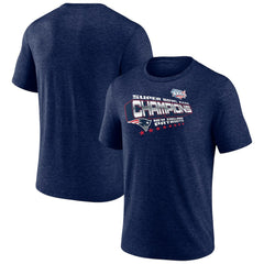 Hometown Old-Fashioned Super Bowl XXXVI s Tri-Blend T-Shirt - New England Patriots T-shirts