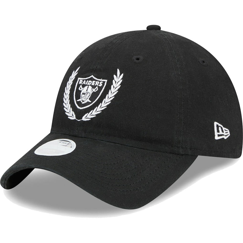 Women's Leaves 9TWENTY Adjustable Hat - Las Vegas Raiders Hats