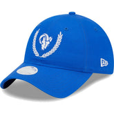 Women's Leaves 9TWENTY Adjustable Hat - Los Angeles Rams Hats