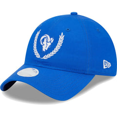 Women's Leaves 9TWENTY Adjustable Hat - Los Angeles Rams Hats