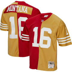 Joe Montana 1990 Split Legacy Replica Jersey - San Francisco 49ers Jerseys