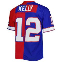 Jim Kelly 1990 Split Legacy Replica Jersey - Buffalo Bills Jerseys