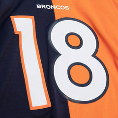 Peyton Manning 2015 Split Legacy Replica Jersey - Denver Broncos Jerseys
