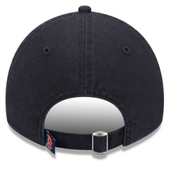 Navy Boston Red Sox New Era Women's Leaves 9TWENTY Adjustable Hat