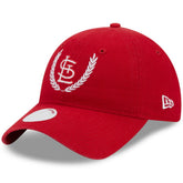 Red St. Louis Cardinals New Era Women's Leaves 9TWENTY Adjustable Hat
