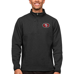 Antigua Course Quarter-Zip Pullover Top - San Francisco 49ers Pullover