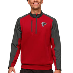 Antigua Team Quarter-Zip Pullover Top - Atlanta Falcons Pullover