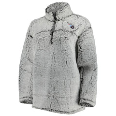 G-III 4Her by Carl Banks Women's Sherpa Quarter-Zip Jacket - Tennessee Titans Jackets