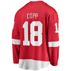 NHL Andrew Copp Detroit Red Wings Fanatics Home Breakaway Player Jersey