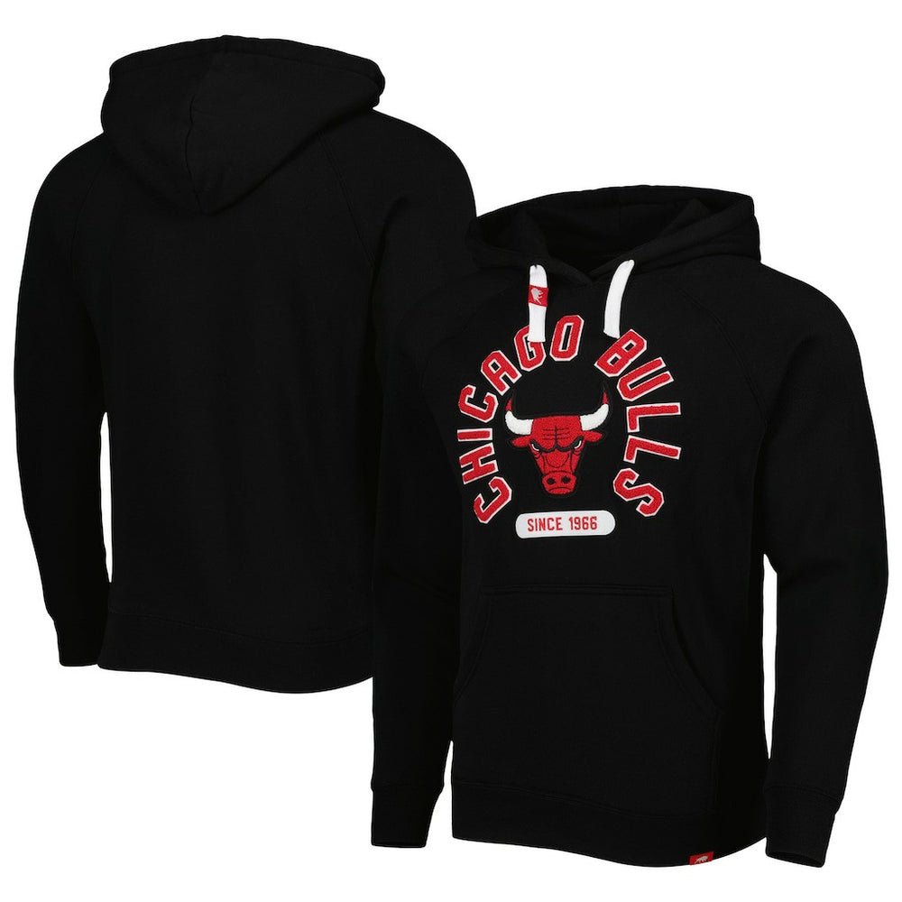 Chicago Bulls Sportiqe Unisex Athos Olson Tri-Blend Pullover Hoodie