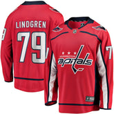NHL Charlie Lindgren Washington Capitals Fanatics Home Breakaway Player Jersey