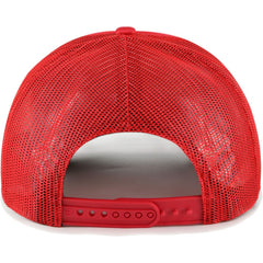 Red Washington Nationals '47 Backhaul Foam Trucker Snapback Hat