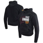 Take Command DC PROPER Unisex Mineral Wash Vintage Pullover Hoodie - Washington Commanders Hoodies
