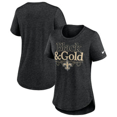 Women's Local Fashion Tri-Blend T-Shirt - New Orleans Saints T-shirts