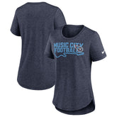 Women's Local Fashion Tri-Blend T-Shirt - Tennessee Titans T-shirts