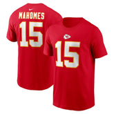 Patrick Mahomes Player Name & Number T-Shirt - Kansas City Chiefs T-shirts