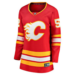 NHL MacKenzie Weegar Calgary Flames Fanatics Women's Home Breakaway Player Jersey