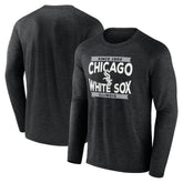 Black Chicago White Sox Fanatics Heroic Play Raglan Long Sleeve T-Shirt