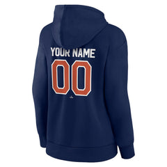 Navy Houston Astros Women's Personalized Team Winning Streak Pullover Hoodie