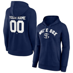Navy Chicago White Sox Women's Cooperstown Collection Personalized Alternate Winning Streak Pullover Hoodie