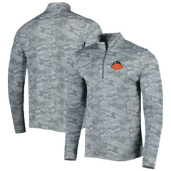 Antigua Brigade Throwback Quarter-Zip Top - Chicago Bears Tops